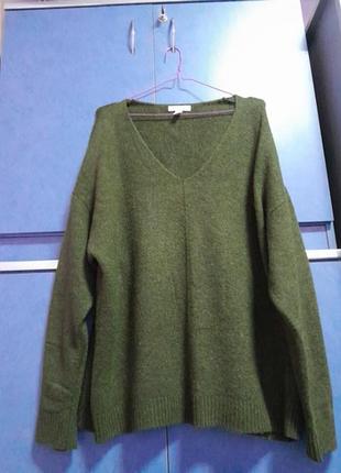 Oversize, шерстяной свитер от h&m