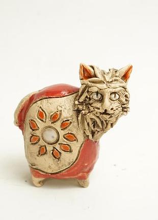 Керамический кот коллекционная статуэтка collectible figurine