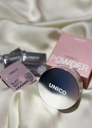 Финишная пудра unico для лица с spf13/pa+++ (без талька)