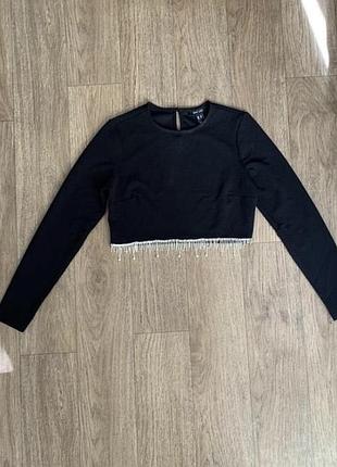 Стильный кроп топ от new look с бахромой