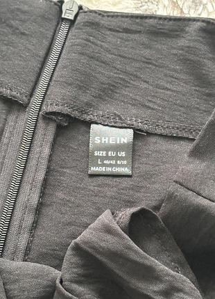 Чорна спідниця shein 4