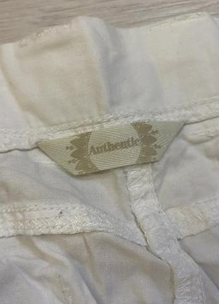Белые коттоновые шорты authentic, u914 4