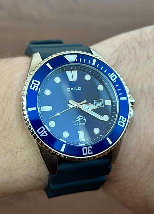 Оригінал! casio mdv-106b-2avcf, стильний чоловічий годинник