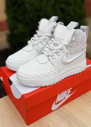 Nike lunar force 1 duckboot 2017 белые 🆕шикарные кроссовки найк🆕купить наложенный платёж