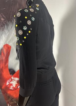 Бомбер натуральный шелк 7