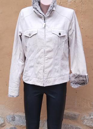 Principles вельветовая куртка на флисе, 46.