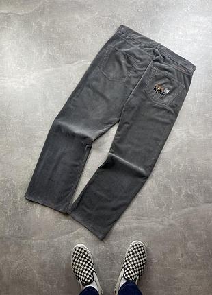 Вельветовые baggy archie jcdecastelbajac вельветовые штаны big boy style