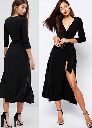 Распродажа платье asos миди/макси на запах