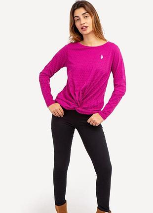 Женский лонгслив u.s. polo assn