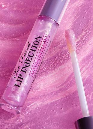 Плампер для губ too faced lip injection maximum plump extra strength hydrating lip plumper