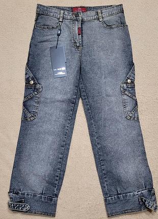 Джинсовые женские бриджи