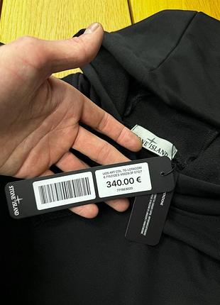 Худі stone island чорне, худи стон айленд 3