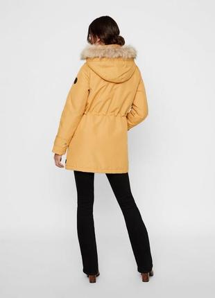 Нюанс!!! плотная утепленная куртка парка датского бренда vero moda европа оригинал2 фото