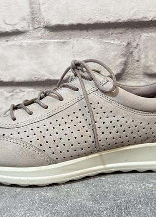Кожаные кроссовки ecco 40 р