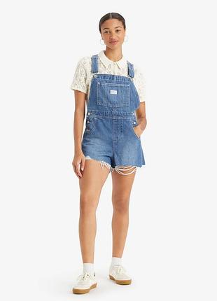 Женский джинсовый комбинезон levi's