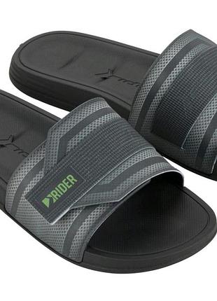 Шльопанці тапки на липучці rider walk slide ad 12394-bb536