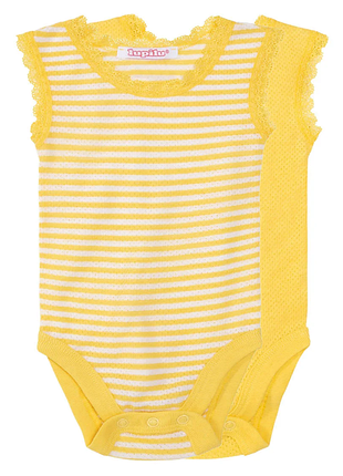 Комплект дитячі боді майка для дівчинки lupilu 62-68 см (2-6m)