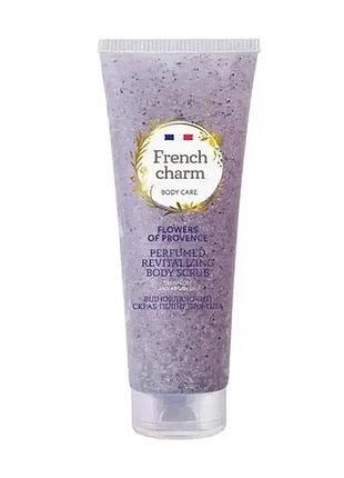 Парфюмированный cкраб-пилинг для тела liora french charm flowers of provence body care