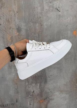 Кеды женские белые