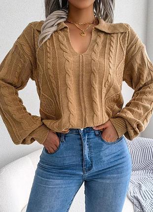 Джемпер крупной вязки missguided