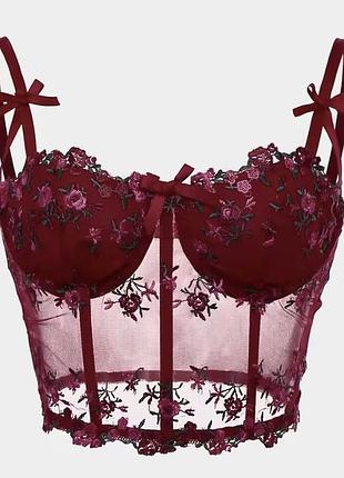 Топ корсет кружевний y2k dollskill