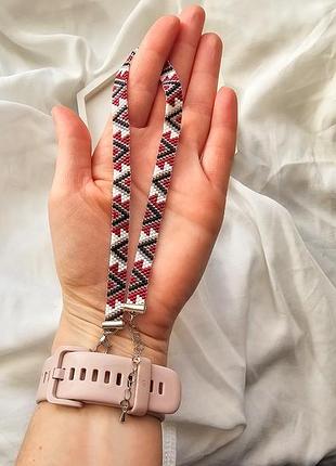 Чокер із бісеру в українському етно стилі