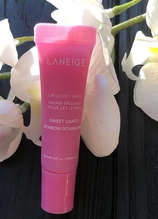Зволожуючий laneige блиск бальзам для губ sweet candy bonbon gourman