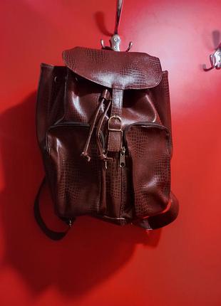 Рюкзак под кожу змеи