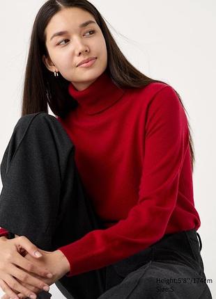 Кашемировый гольф uniqlo