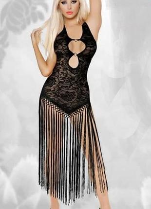 Эротическое кружевное платье с бахромой платья на пляж в стиле макраме
