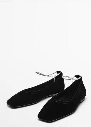 Балетки туфлі massimo dutti