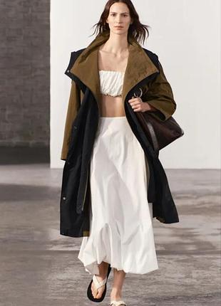 Плащ  женский   длинный zara