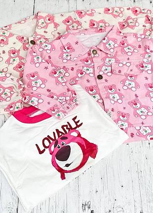 Повседневный костюм для девочки 3-х к