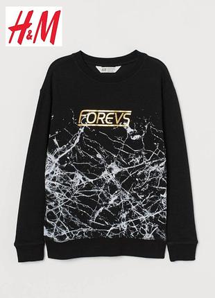 Стильный свитшот, кофта, худи h&m 14-16роков