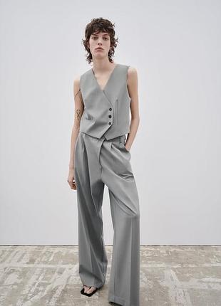 Zara костюм жилет брюки