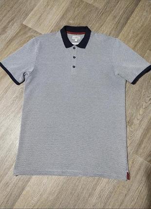 Чоловіча футболка / поло / next / slim fit / чоловічий одяг