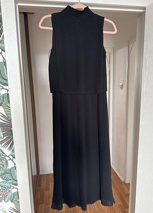 Брендовое платье плиссе massimo dutti р 36