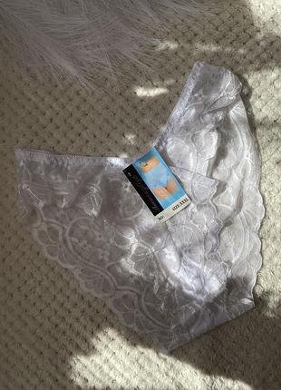 Гіпюрові трусики, легкі трусики розмір м/л (тр00120)