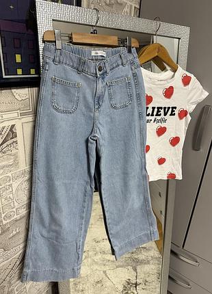 Джинсы для девочки 10-12 лет zara
