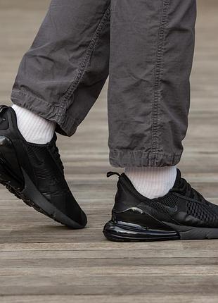 Кроссовки nike air max all black 5