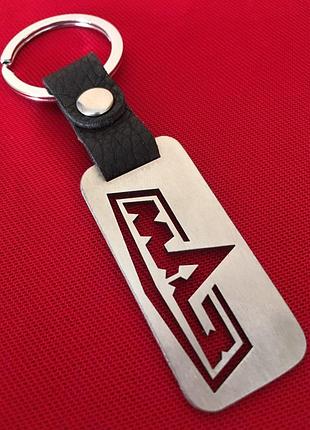 Брелок из нержавеющей стали маз