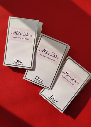 Christian dior miss dior cherie blooming bouquet 100 ml 1 ml (оригінал)