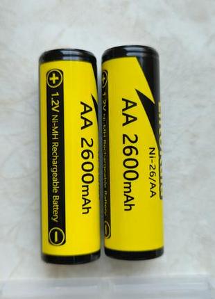 Акумулятор liitokala ni-26aa 1.2v 2600mah ni-mh