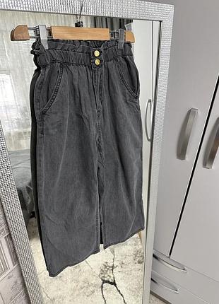 Брюки кюлоты 9-10 лет