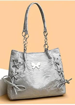 Cумка зі щільної плащівки. стан нової ✨.