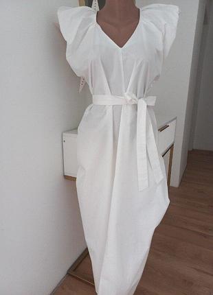 B.young макси платье на лето 100% хлопок s размер