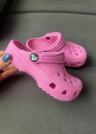 Босоніжки сабо крокси crocs c9 як нові