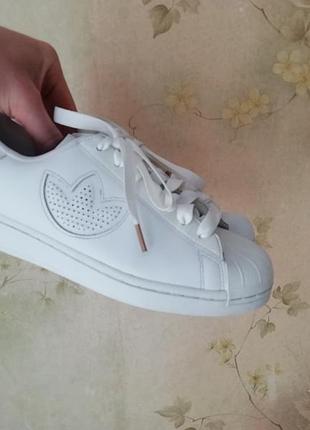 Кросiвки adidas superstar на стопу 25,5 см стан нрвих