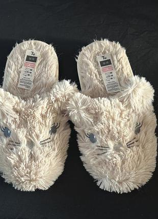 Тапочки tu на дівчинку 12-13 розмір