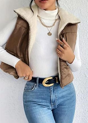 Демисезонная жилетка